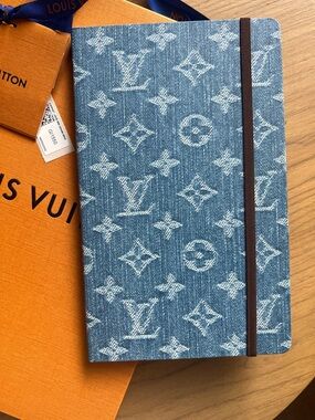 Louis Vuitton Jane Monogram Denim Notebook